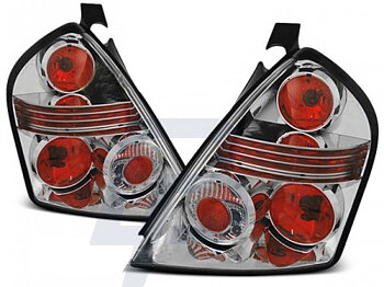 TAILLIGHTS FIAT STILO 10.01-07 3D CHROME