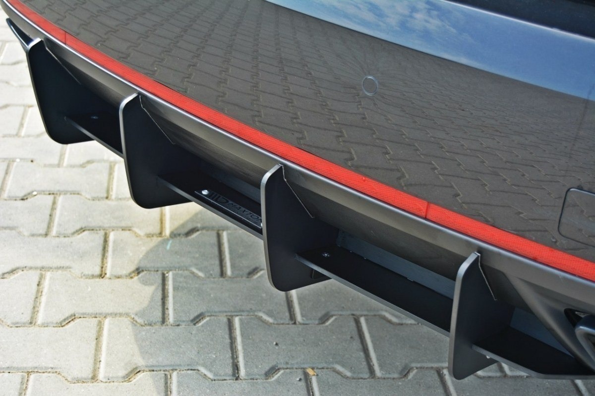 REAR DIFFUSER SKODA OCTAVIA III RS PREFACE/FACELIFT - 3