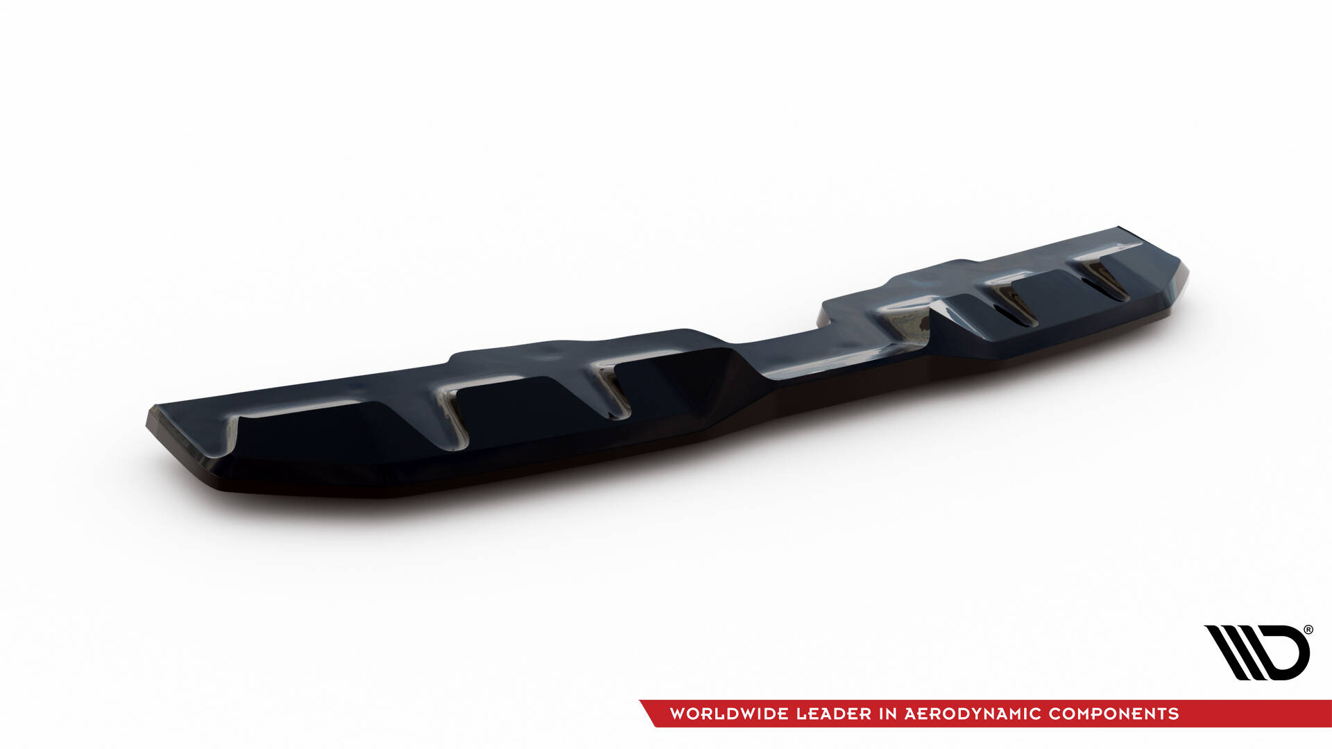 Central Rear Splitter V.2 Subaru WRX STI Mk1 - 5