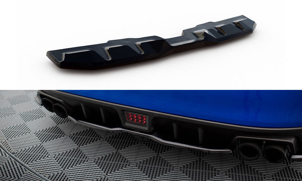 Central Rear Splitter V.2 Subaru WRX STI Mk1