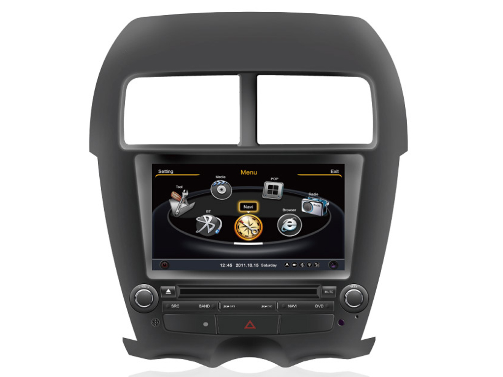MITSUBISHI ASX  8" MODELLANPASSAD ANDROID HUVUDENHET