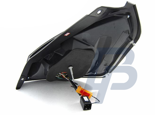 FORD FIESTA MK7 08-12 HB RED SMOKE LED TAILLIGHTS BAR - 4