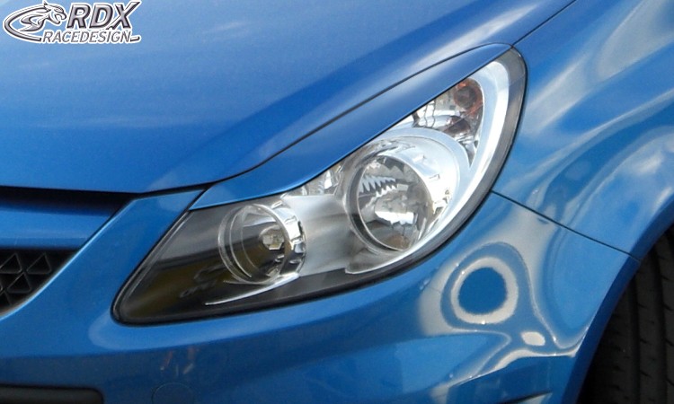 HEADLIGHT COVERS OPEL CORSA D