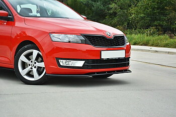 FRONT SPLITTER V.2 SKODA RAPID