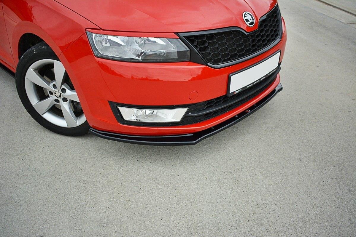 FRONT SPLITTER V.2 SKODA RAPID - 3