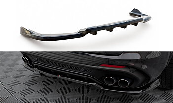 Central Rear Splitter (Vertical Bars) Alfa Romeo Stelvio Quadrifoglio Mk1