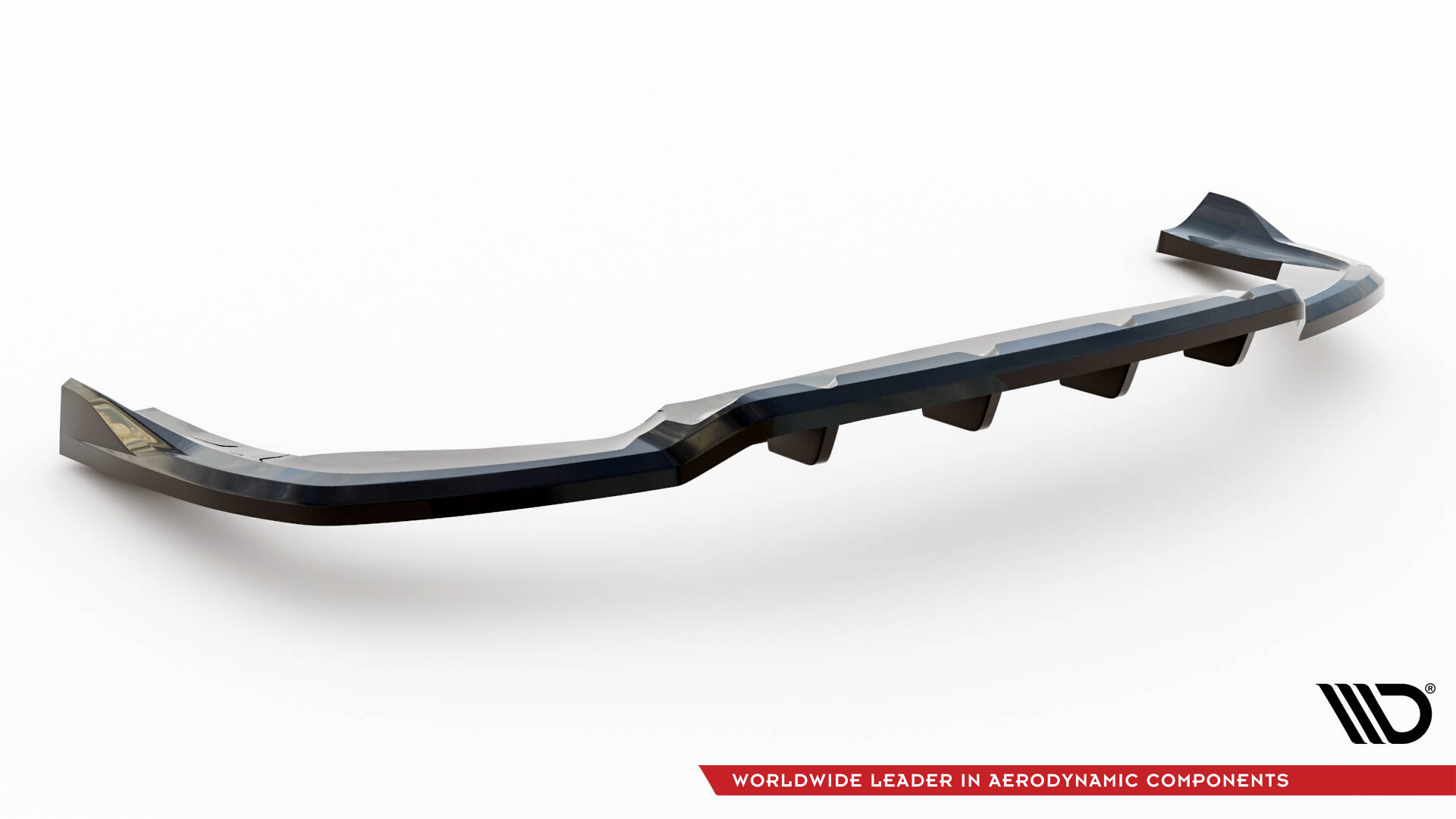 Central Rear Splitter (Vertical Bars) Alfa Romeo Stelvio Quadrifoglio Mk1 - 6