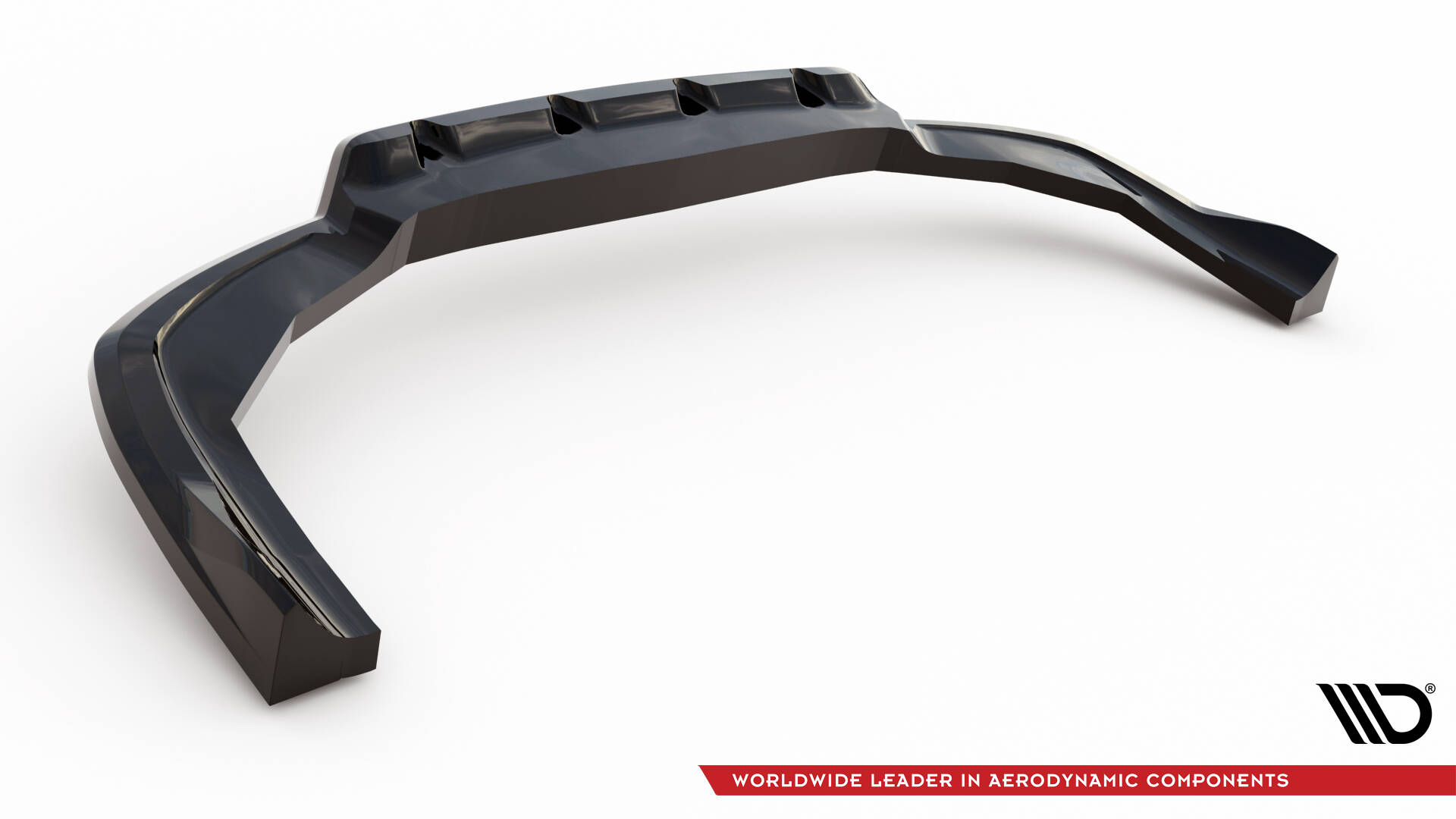 Central Rear Splitter (Vertical Bars) Alfa Romeo Stelvio Quadrifoglio Mk1 - 7