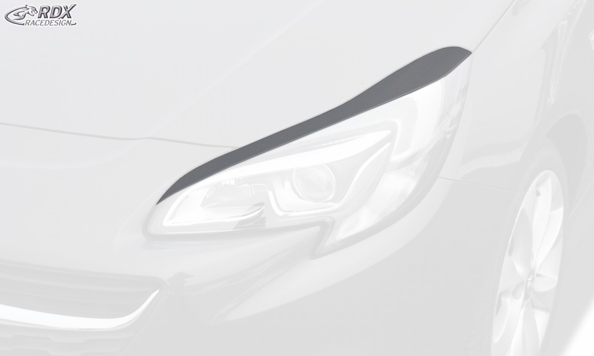 HEADLIGHT COVERS OPEL CORSA E - 2