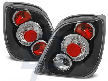 TAILLIGHTS FORD FIESTA MK3 04.89-09.95 BLACK