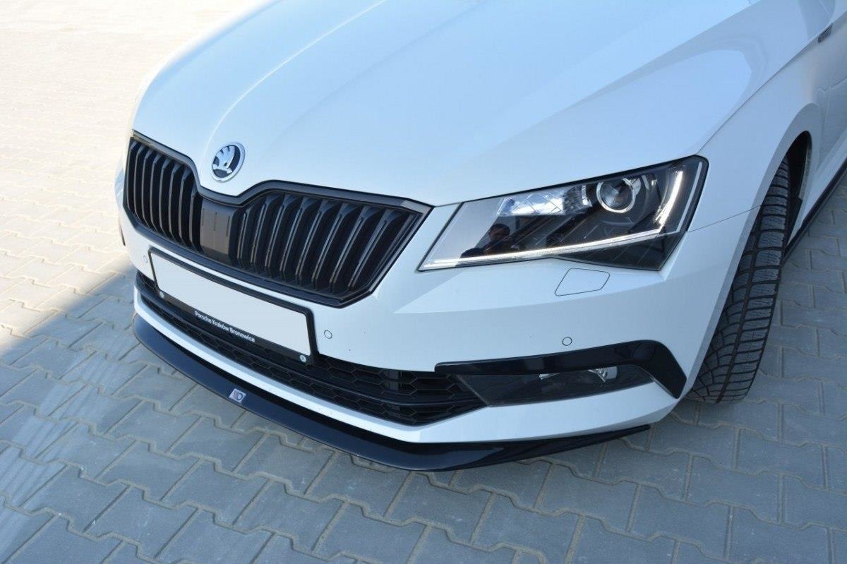 FRONT SPLITTER V.1 SKODA SUPERB III - 4