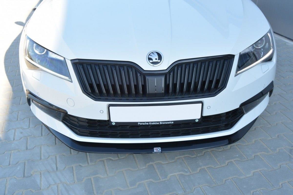 FRONT SPLITTER V.1 SKODA SUPERB III - 3