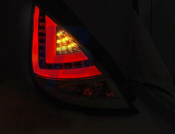 FORD FIESTA MK7 08-12 HB CHROME LED TAILLIGHTS BAR