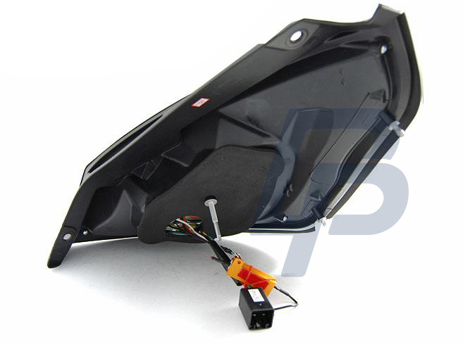FORD FIESTA MK7 08-12 HB CHROME LED TAILLIGHTS BAR - 4
