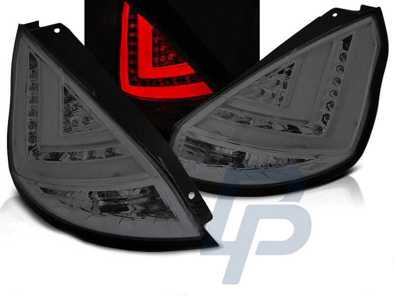 FORD FIESTA MK7 08-12 HB SMOKE LED TAILLIGHTS BAR - 6