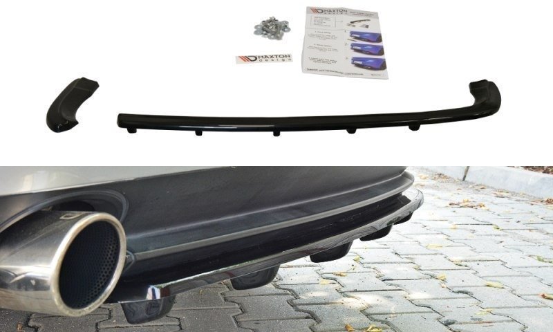 Central Rear Splitter Alfa Romeo 159 (With Vertical Bars)