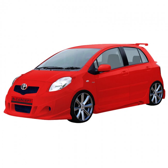 TOYOTA YARIS 06+ EXTREME FRONT BUMPER [CARCEPT]