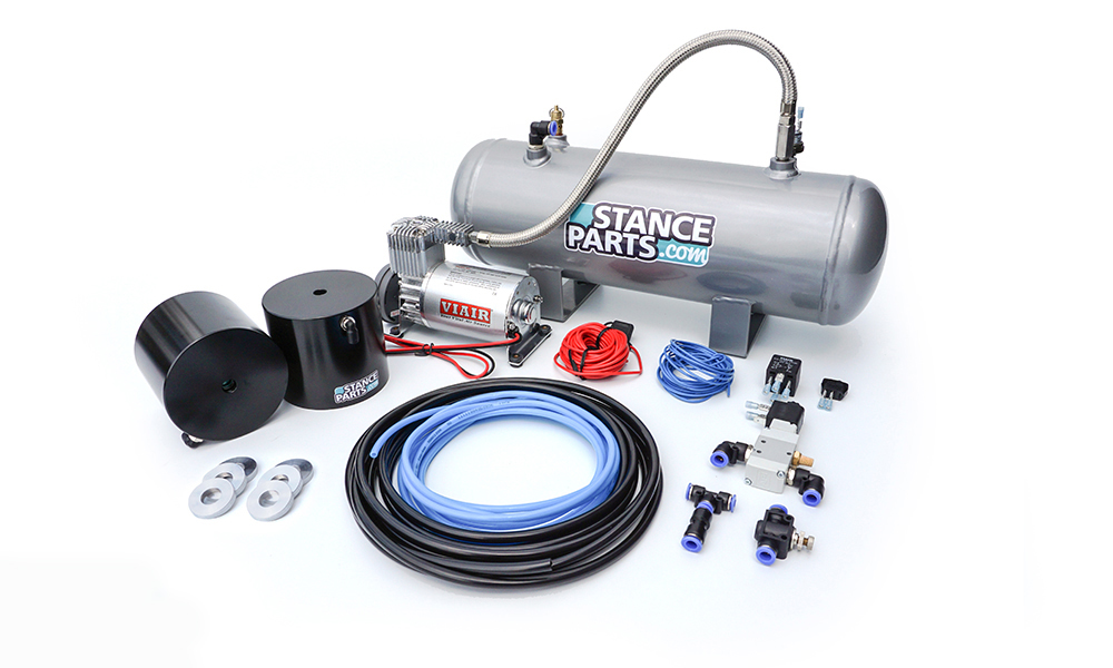 COILOVER AIR LIFT CUP SYSTEM FRONT KIT