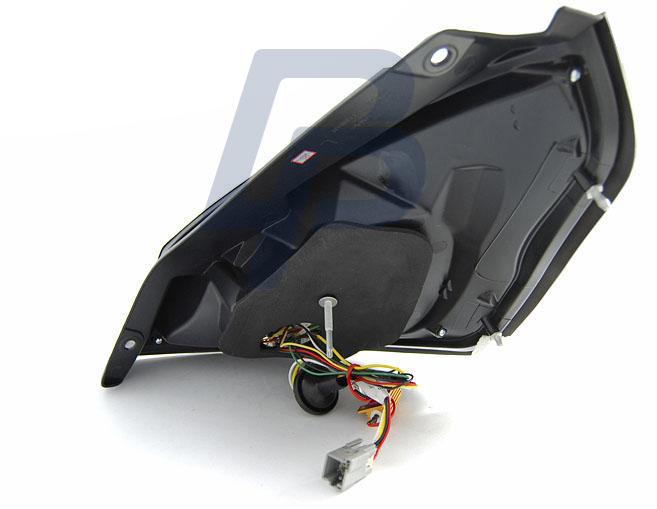 FORD FIESTA MK7 12-15 HB RED SMOKE LED TAILLIGHTS BAR - 4
