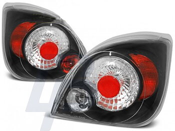 TAILLIGHTS FORD FIESTA MK4/5 10.95-04.02 BLACK