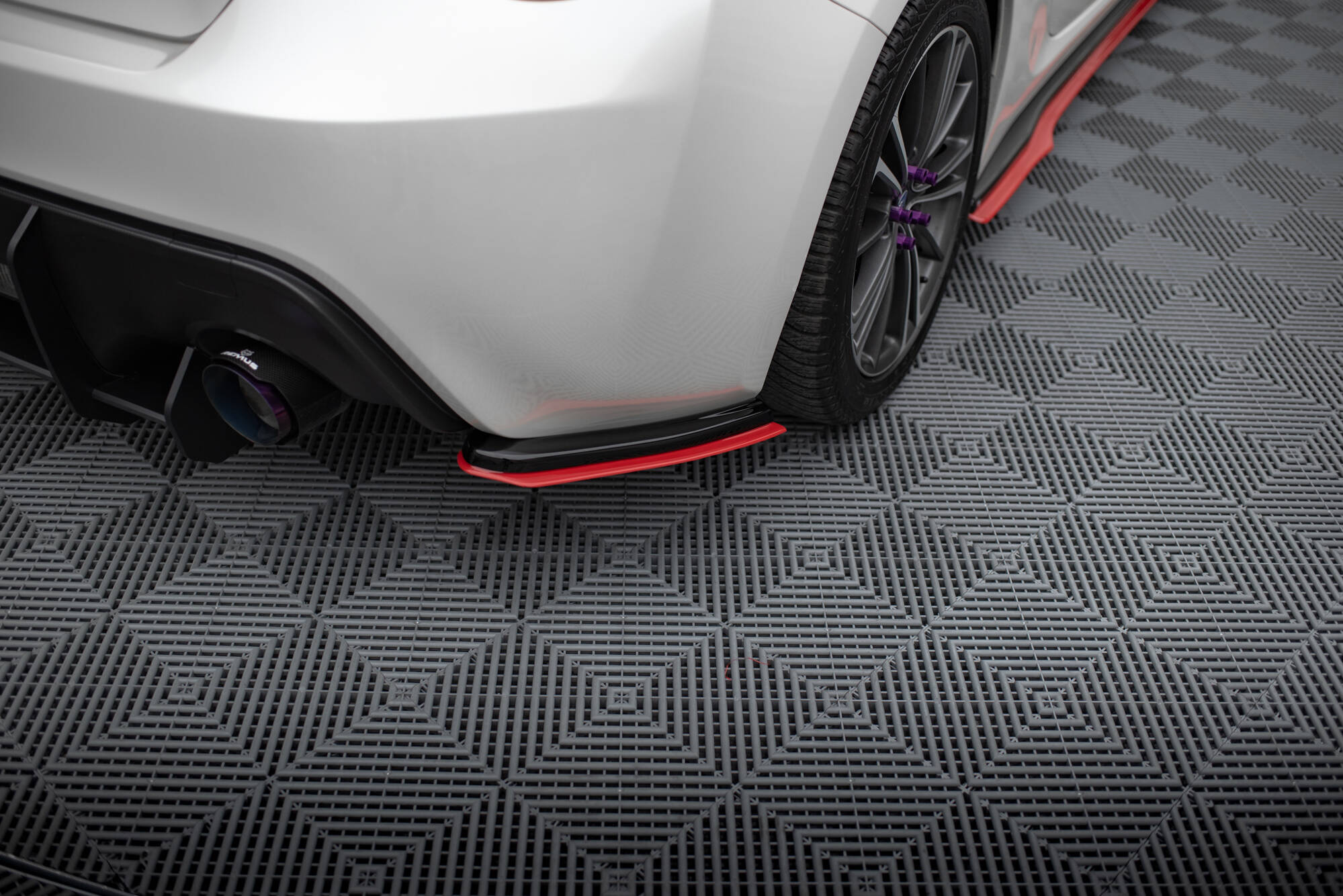 Rear Side Splitters V.2 Subaru BRZ - 4