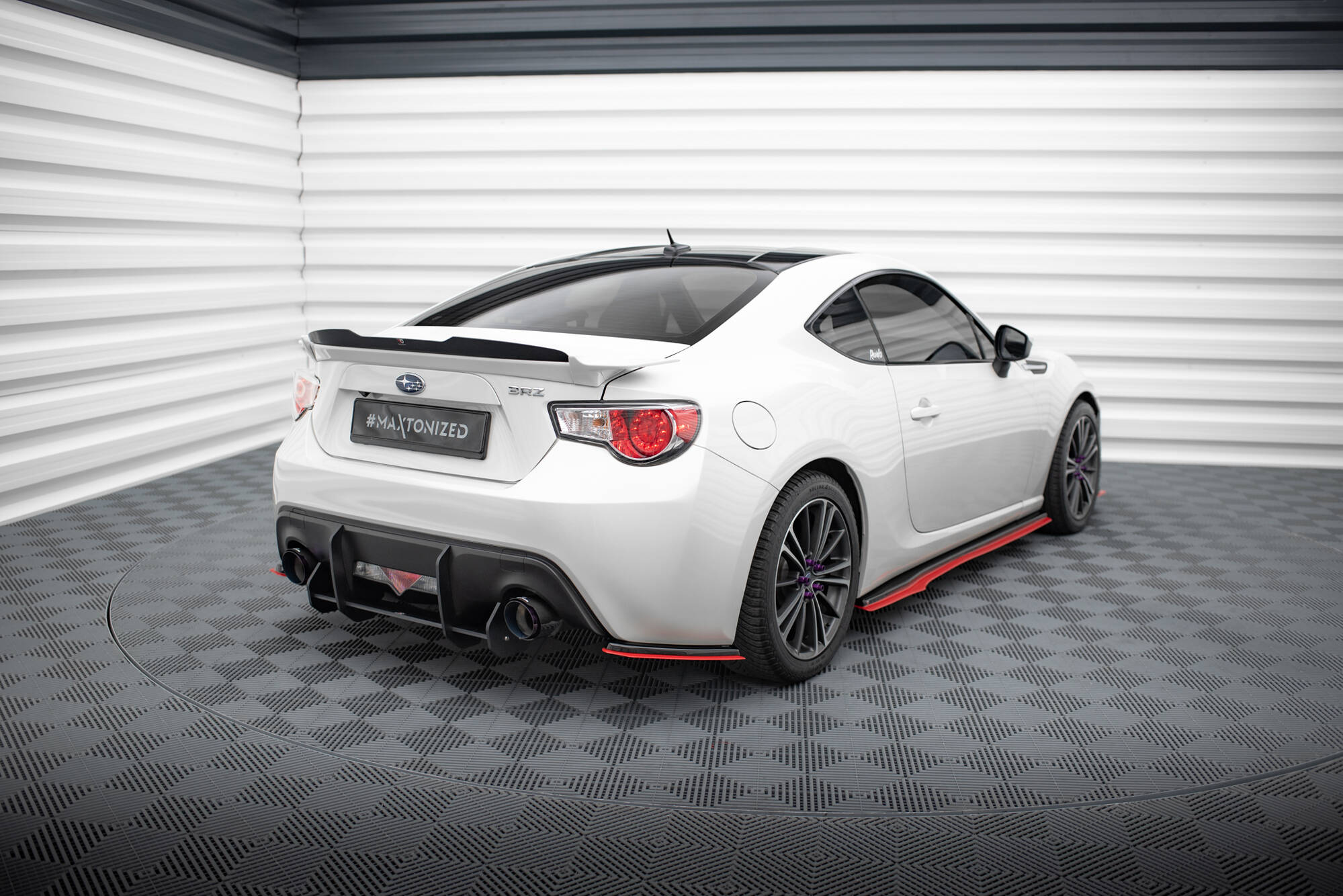 Rear Side Splitters V.2 Subaru BRZ - 2