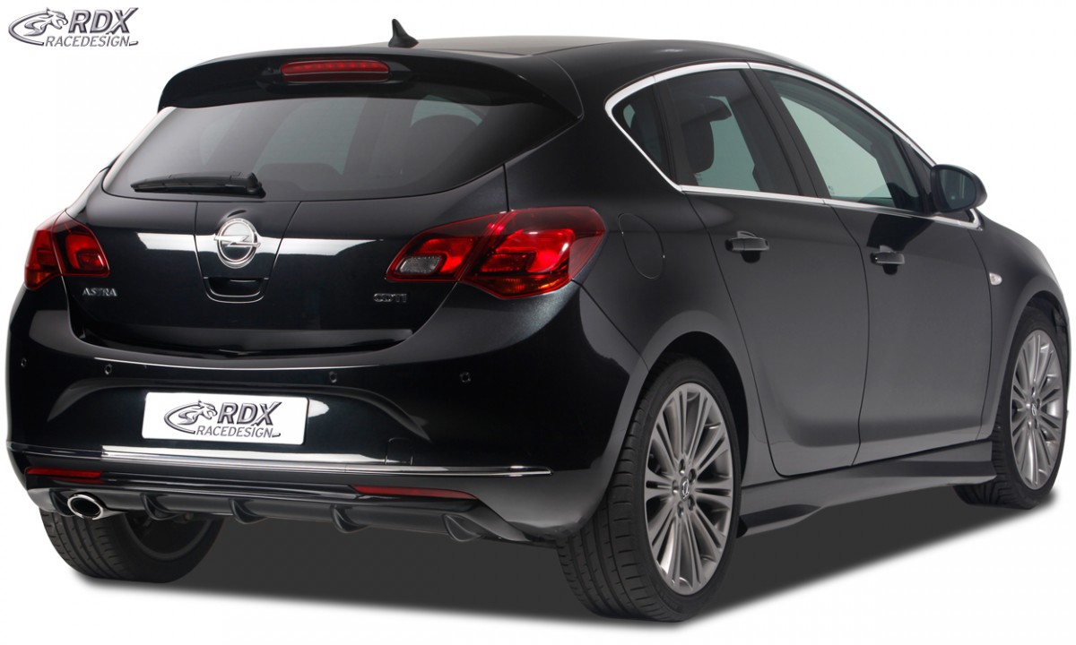 REAR BUMPER EXTENSION OPEL ASTRA J DIFFUSOR - 4