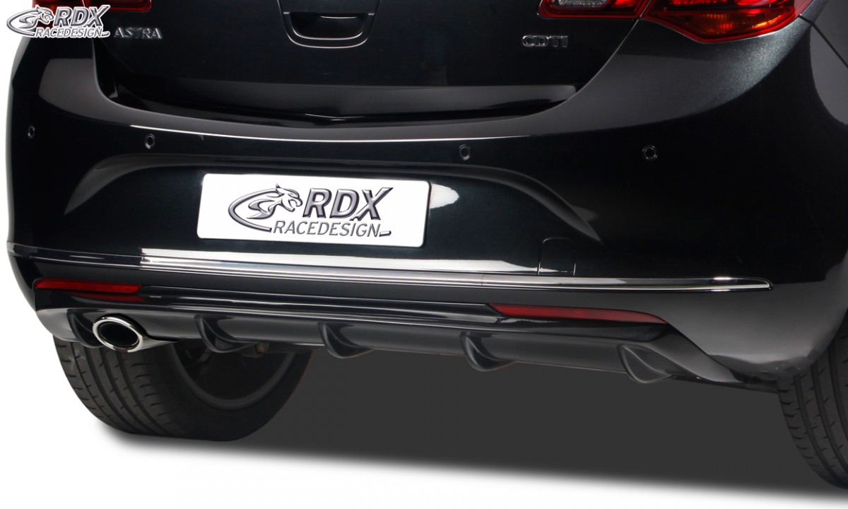 REAR BUMPER EXTENSION OPEL ASTRA J DIFFUSOR - 3