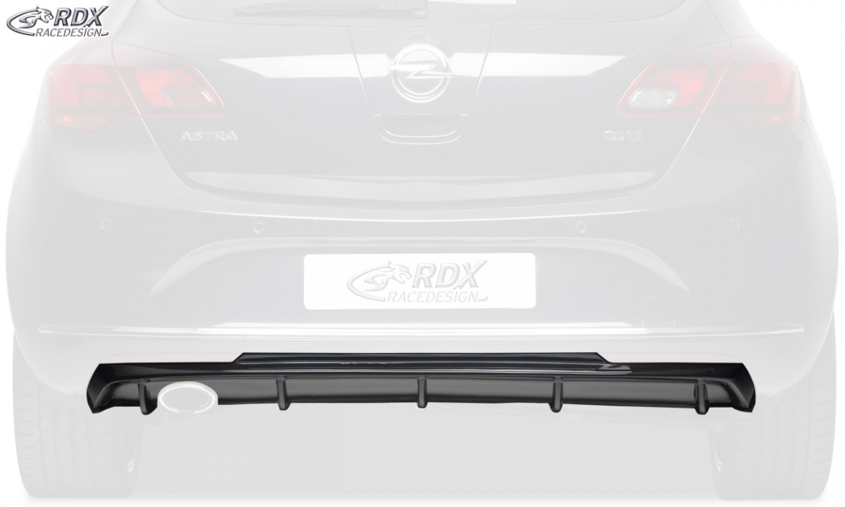 REAR BUMPER EXTENSION OPEL ASTRA J DIFFUSOR - 5