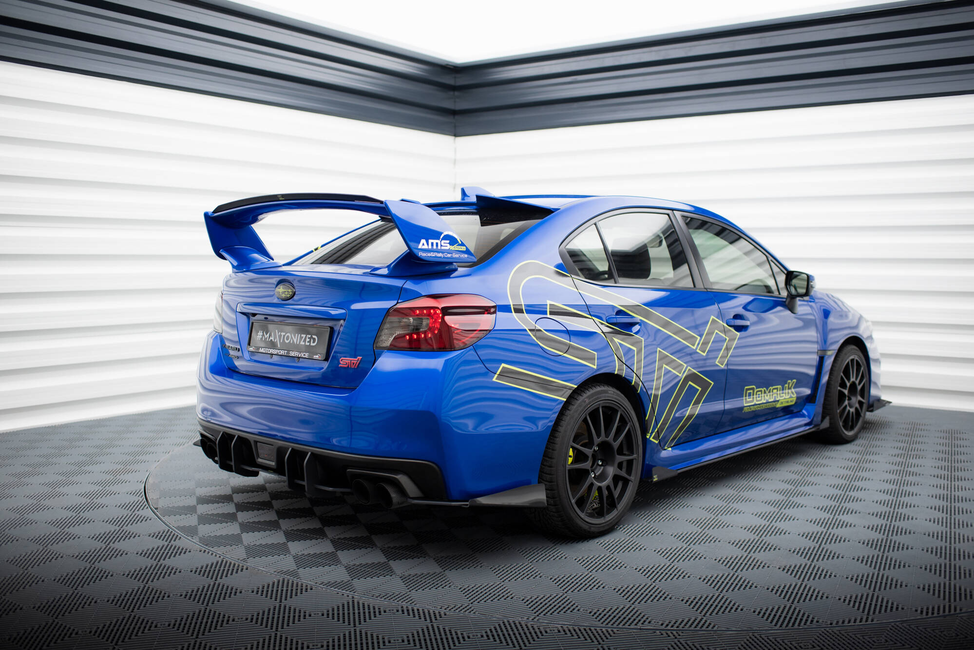 Rear Side Flaps Subaru WRX STI Mk1 - 4