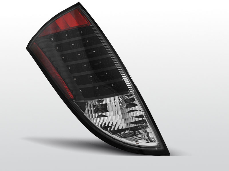 FORD FOCUS 1 HB 98-04 BLACK LED TAILLIGHTS