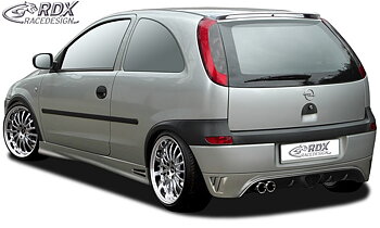 REAR BUMPER EXTENSION OPEL CORSA C