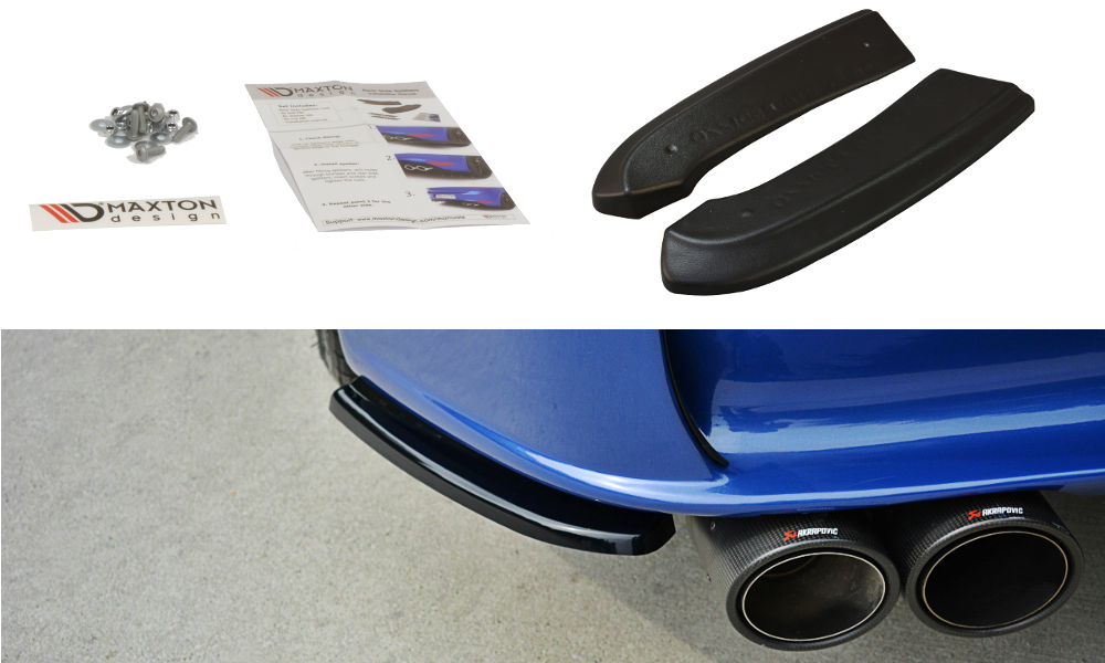 Rear Side Splitters Alfa Romeo 156 GTA Sportwagon (2002-2005)