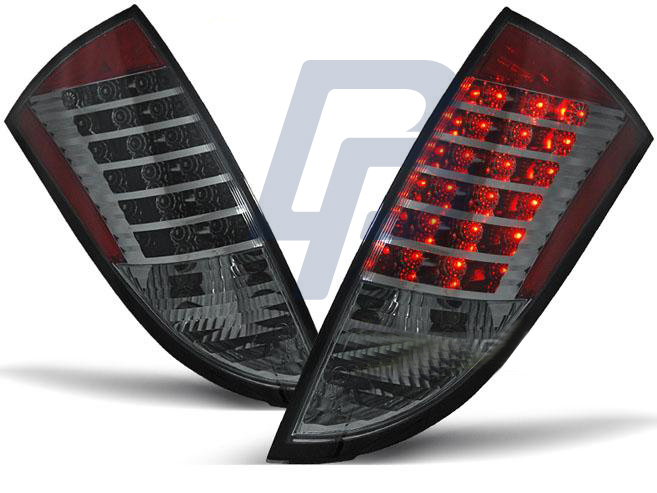 FORD FOCUS 1 HB 98-04 SMOKE LED TAILLIGHTS - 2
