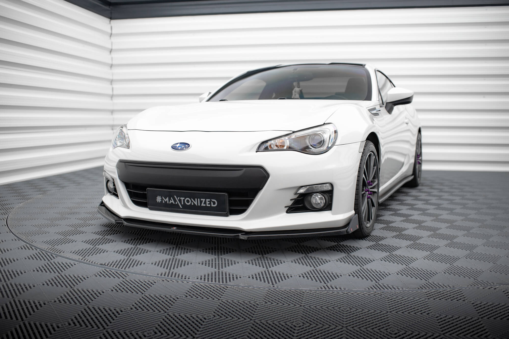 Front Splitter V.1 + Flaps Subaru BRZ - 3