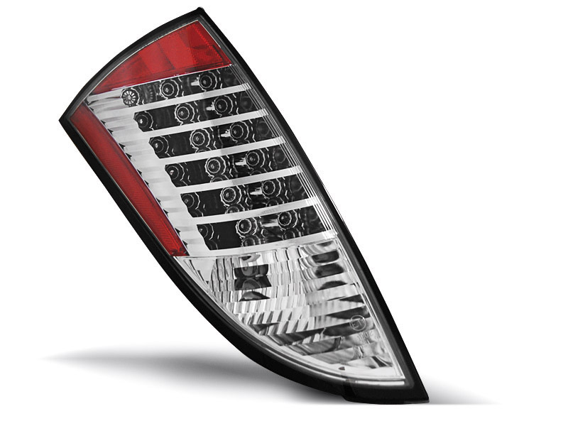 FORD FOCUS 1 HB 98-04 CHROME LED TAILLIGHTS