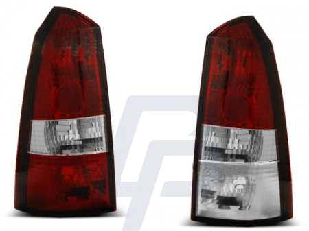 TAILLIGHTS FORD FOCUS 1 10.98-10.04 TOURNIER RED WHITE