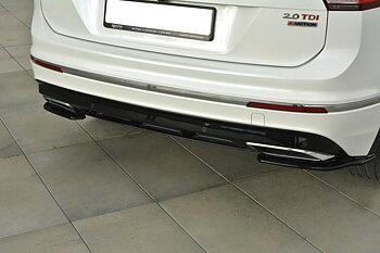 REAR SIDE SPLITTERS VW TIGUAN MK2 R-LINE