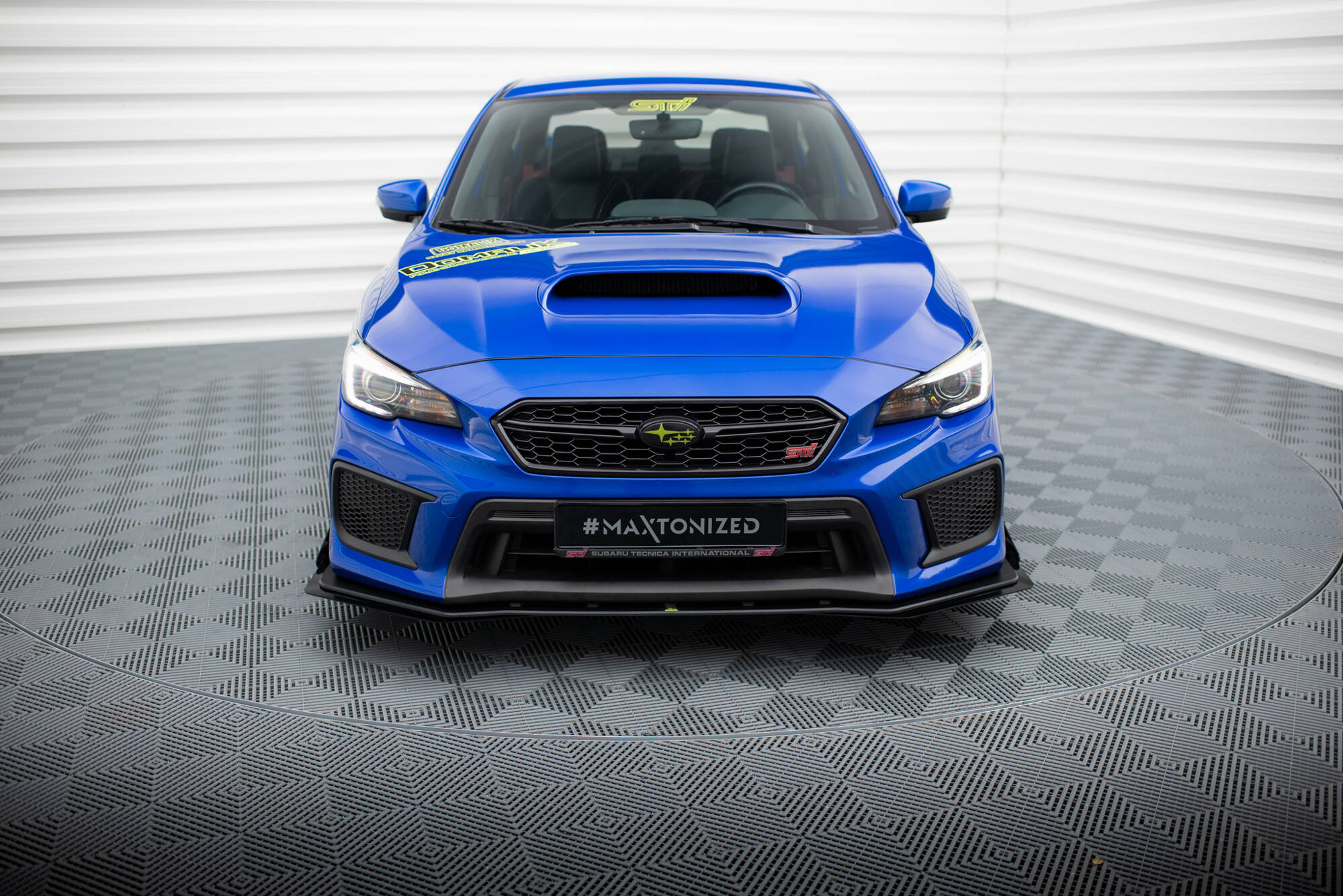 Front Flaps Subaru WRX STI Mk1 Facelift - 2