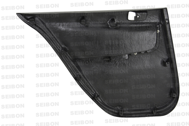 MITSUBISHI LANCER EVO X 08+ SEIBON CARBON REAR DOOR PANELS - 3