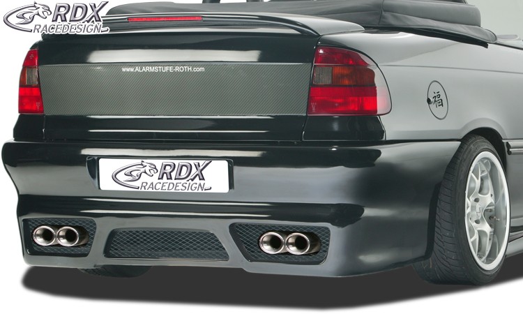 REAR BUMPER OPEL ASTRA F CONVERTIBLE/SEDAN WITH NUMBERPLATE "GT-RACE" - 2