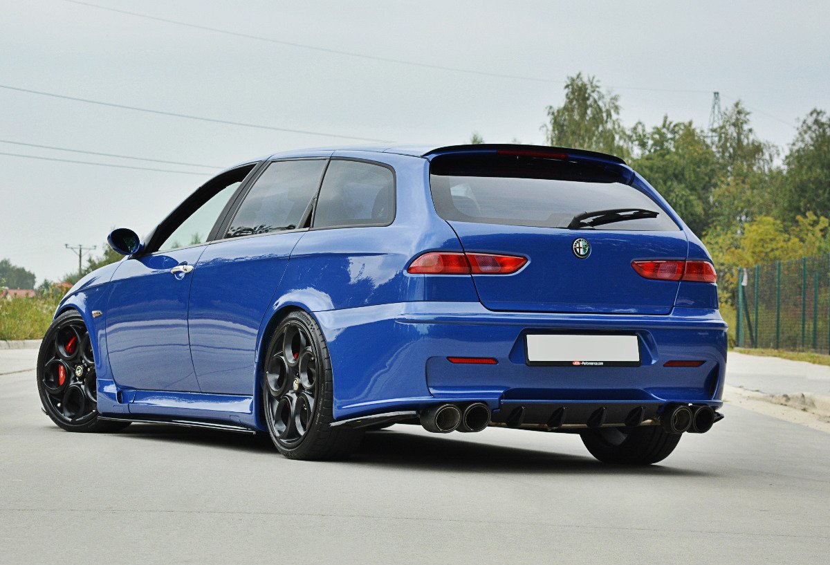 Rear Diffuser Alfa Romeo 156 GTA Sportwagon (2002-2005) - 3
