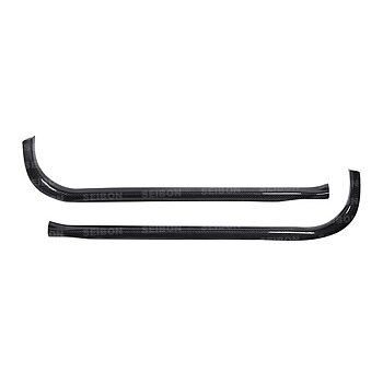 NISSAN GTR R35 09-10 SEIBON OEM CARBON DOOR SILL TRIM