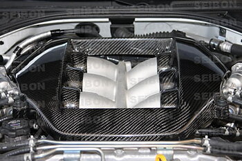 NISSAN GTR R35 09-10 SEIBON CARBON ENGINE COVER
