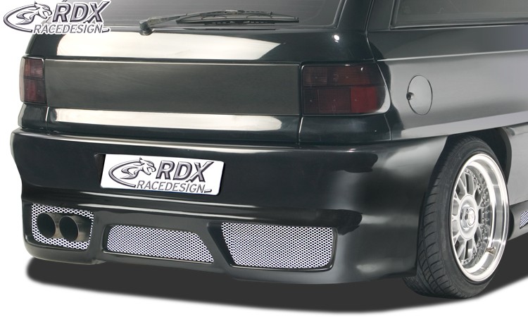 REAR BUMPER OPEL ASTRA F WITH NUMBERPLATE "GT-RACE" - 2