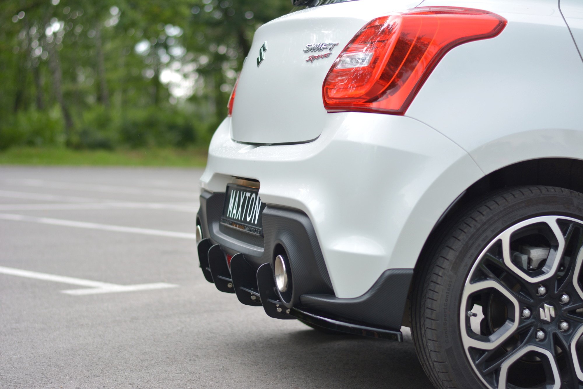 Rear Diffuser Suzuki Swift 6 Sport (2018-) - 4