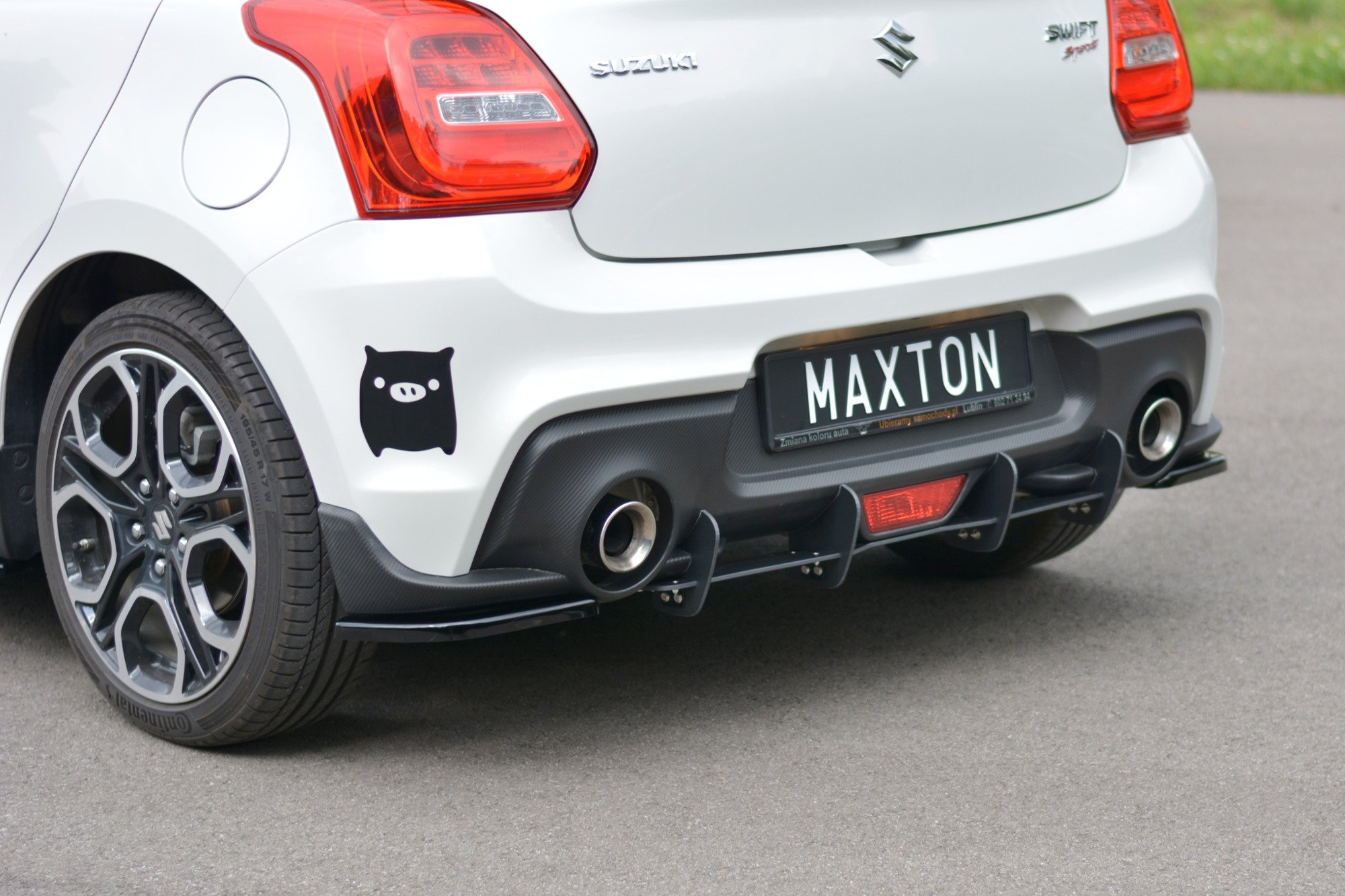 Rear Diffuser Suzuki Swift 6 Sport (2018-)