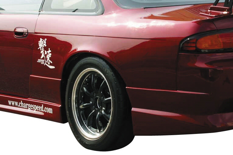 NISSAN S14 94-99 CHARGESPEED REAR QUATERS/FENDERS 50MM WIDE