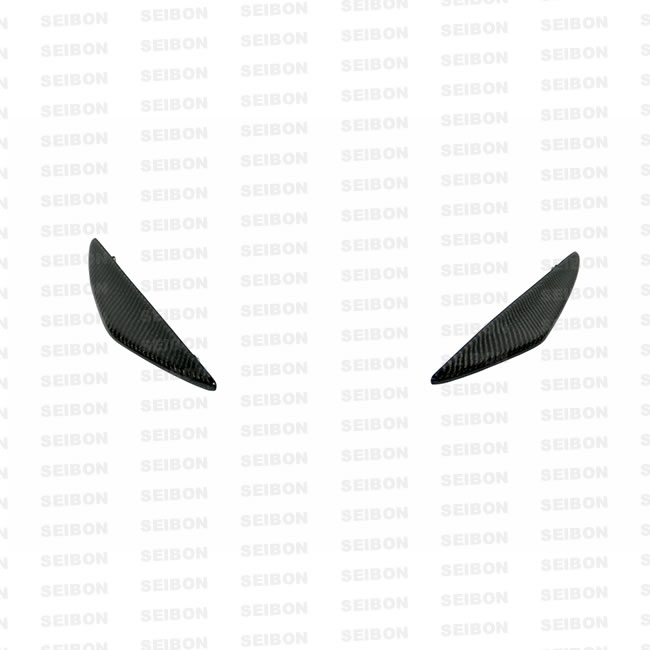 NISSAN 370Z 09-10 SEIBON CARBON FRONT BUMPER CANARDS