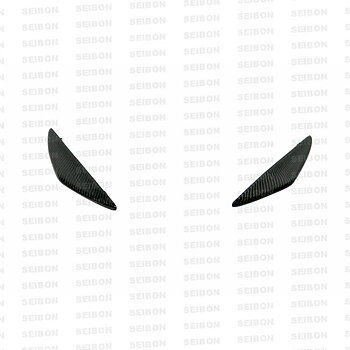 NISSAN 370Z 09-10 SEIBON CARBON FRONT BUMPER CANARDS